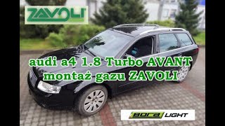 Audi A4 B6 1.8 Turbo po montażu LPG Zavoli w ARG Auto Gaz Łódź