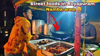 Street foods in Royapuram | Namba area | Beef Pakoda 😋 #october162023 Analskyb Analdas