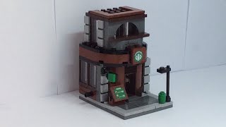 LEGO Starbucks Restaurant!