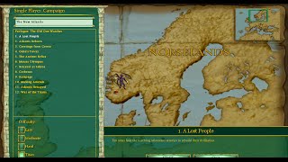 How to create a campaign in age of mythology