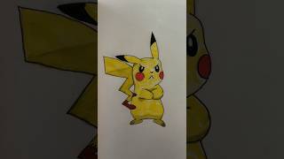 Малюємо Пікачу #shortvideo #art #drawing #picachu #pokemon #pokémon