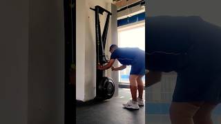 Skierg workout #shortvideo #fitness #sumodeadlifts #gym