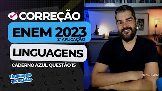 ENEM 2023 2ª aplicação: "Você vai ficar obsoleto" (H22 | Comparação de textos | Caderno azul, 15)