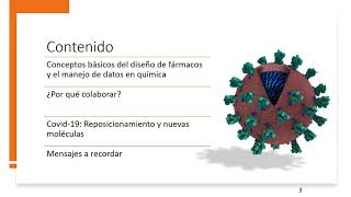 FORO 1: ANTIVIRALES: LA SOLUCIÓN AL ALCANCE DE LOS QUÍMICOS