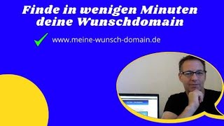 Finde deine Wunsch-Domain