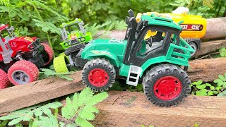 Mix Model Toys Cars Activity Play With Excavator & Dump Truck