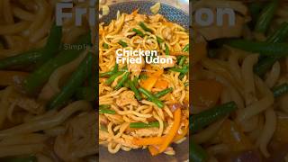 Chicken Fried Udon #cooking #recipe #dinnerideas #cookingchannel #masak #masakanrumahan #homecook