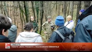 5/3/2017: servizio di Media TV 24 sulla discarica di Trebiciano – Trebče