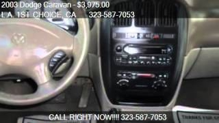 2003 Dodge Caravan  - for sale in LOS ANGELES, CA 90002