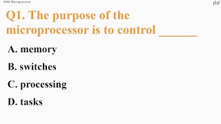 8086 Microprocessor Important questions for exams PART-2