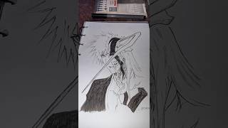 Menggambar Ichigo || Drawing Ichigo #shorts#howtodrawanime #bleach