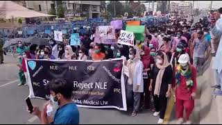 Protest against NLC   #nlc #lahore