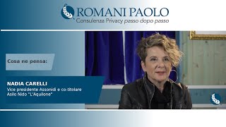 Metodo Privacy Passo dopo Passo - Testimonianza di Nadia Carelli su Romani Paolo