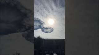 Fallstreak Hole | Hole punch cloud #fallstreak #punch #clouds