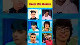 Guess The Memes !! Sourav Joshi ! Ur cristiano #shorts #trending #viralmemes #danishzehen