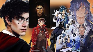 Harry Potter react to Harry as Kaeya /Реакция ГП на Гарри это Кэйа. НА ЗАКАЗ