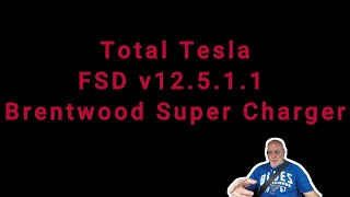 Tesla FSD v12.5.1.1 - Brentwood, MO Super Charger