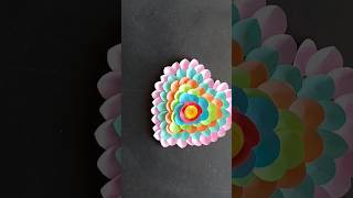 easy wall hanging// beautiful paper craft ❤️🤩 || #sorts #papercraft #viral #subscribe