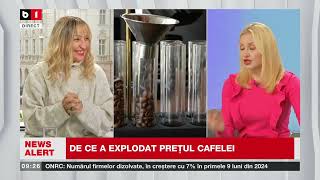 SILVIA CONSTANTIN, DEGUSTĂTOR DE CAFEA: DE CE A EXPLODAT PREȚUL CAFELEI_Știri B1TV_18 nov. 2024