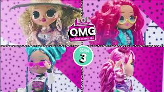 Laleczki L.O.L.  Surprise OMG seria 3 & L.O.L. OMG Winter Chill - MGA - distri.pl