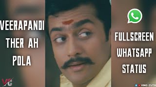 Veerapandi Ther ah Pola | Ayiram Jannal Veedu | Vel | FullScreen Whatsapp status