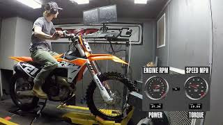 2024 KTM 250 SX-F Dyno Test