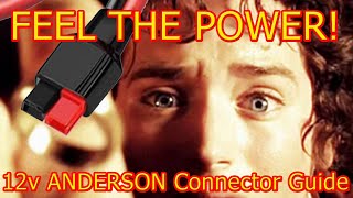 12v DC Wiring How to DIY Guide for ANDERSON Power Connectors BENEFIT Project & Tools #wisebuyreviews