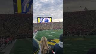 big house crowd noise vs ohio state