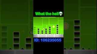 What the hell💀 #geometrydash