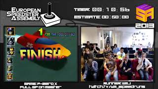 F-Zero X (Grand Prix) by WMJ in 46:18 - ESA 2013