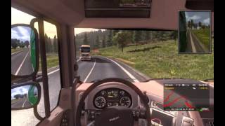 Euro Truck Simulator 2 - Crazy Drive with trailer