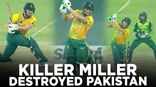 𝐊𝐢𝐥𝐥𝐞𝐫 𝐌𝐢𝐥𝐥𝐞𝐫: David Miller Slams Rapid 85 Runs Against Pakistan in Lahore | 3rd T20I, 2021 | ME2K