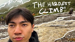 The hardest hike of my life