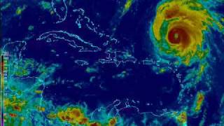 Goes-E Hurricane Bill  August 14th to 21st 2009