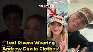 Lexi Rivera Caught Wearing Andrew Davila's Clothes!? 💞😱 #landrew