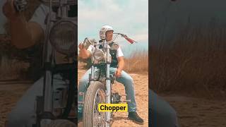 #Chopper con motor evo 1340cc y chasis rígido