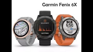 SmartWatch Garmin Fenix 6X SAPPHIRE | Pescar Expert