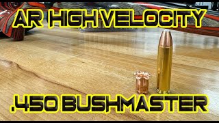 New .450 Bushmaster AR High Velocity loads!