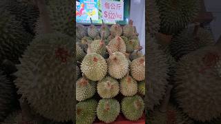 Our 3 year old daughter craves for Durian. #musangking #maoshanwang  #msw #durian #singapore