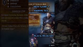 New Game + Armor Set God of War Ragnarok