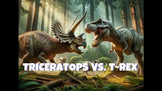 ULTIMATE PREHISTORIC SHOWDOWN: TRICERATOPS VS. T-REX - WHO WILL REIGN SUPREME?