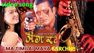 Ma Timilai Maya Garchhu, म तिमीलाइ माया गर्छु,NepaliMovie ANGA Rajesh Hamal, Jal Shah, UditNarayan