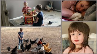 Update on Alexa, Ethan Helps Out on the Chicken Farm & Aubrey Might Be Getting Sick Too.....