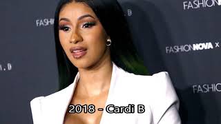 Bet Top Female Rapper from 2010 - 2019