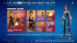 SKLEP FORTNITE 24.06.2024 *SZAFKA CLIXA POWRÓT, LEELA, CZŁOWIEK ZIUTEK, SICA, GWIEZDNA RÓŻDŻKA*