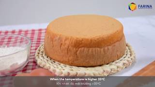 How to use Athena Complete Sponge Cake Premix - Hướng dẫn sử dụng Bột trộn sẵn bánh bông lan Athena