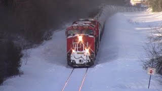 CN 2313 West From Overhead 03-22-2015