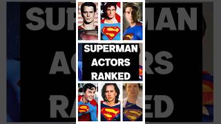 Superman Actors Ranked #superman #dc #superhero #clarkkent #dccomics