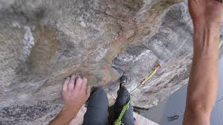 Working a project, 5.12b - Secret Spot ;)