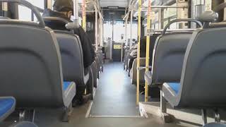 2492 C40lf marta bus ride on route 116 part 2